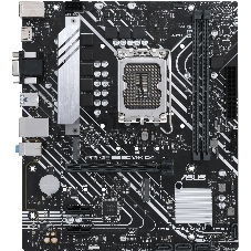 Материнская плата ASUS PRIME B660M-K D4, LGA1700, Intel B660, 2xDDR4, 4xSATA, 2xM.2, 1xPCIe 4.0 x16, 2xPCIe x1, HDMI, D-Sub, 1x1Gb LAN, 3x3.5 мм, 7.1, microATX