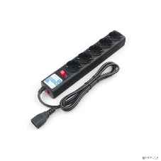 Сетевой фильтр, PC 1,9 м, 5 р, черный 10А, UPS(C14), SPG5-В2
