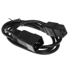 Кабель питания сист.блок-монитор Cablexpert PC-189-1-1.8M, 1.8м, C13-C14, 3x1кв.мм., черный, с заземлением