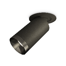 Светильник Ambrella Light XM6323201 SBK/PBK черный песок/черный полированный MR16 GU5.3 (A2242, C6323, N6131)
