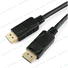 Кабель DisplayPort Gembird/Cablexpert, 5м, 20M/20M, v1.2, черный, экран, пакет (CC-DP2-5M)