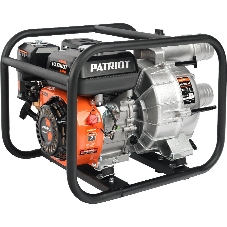 Мотопомпа Patriot MP 3065 SF4т АИ92 210 см 3 7.0лс самовс. 65м3/ч 1100л/мин гл.7м напор30м 3'' 3.5л