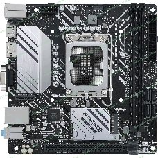 Материнская плата ASUS PRIME H610I-PLUS D4-CSM, LGA 1700, Intel H610, 2xDDR4, 4xSATA, 1xM.2 PCIe 3.0 x4, 1xPCIe 4.0 x16, 1xHDMI, 1xDP, 1xVGA, 2xUSB-A 3.2 Gen 1, 2xUSB-A 2.0, 1x 1Gb LAN, 3x3.5 мм, 7.1, Mini-ITX
