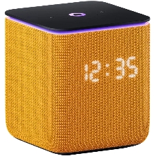 Умная колонка Яндекс Станция Миди, 24Вт, с экраном, 2 динамика, Wi-Fi, BT5.0, Zigbee, Алиса, оранжевый