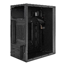 Компьютерный корпус Minitower ExeGate BAA-303-AAA400 (mATX, БП AAA400 с вент. 8см, 2хUSB, HD Audio, черный)