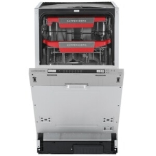 Встраиваемая посудомоечная машина Kuppersberg GLM 4580, серебристый, 44.8 см, 11 компл., 44 дБ, класс A++