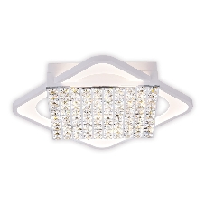 Управляемый светодиодный светильник с хрусталем Ambrella light FA124 WH белый 104W 510*510*110 (ПДУ РАДИО 2.4) Управляемый светодиодный светильник с хрусталем Ambrella light FA124 WH белый 104W 510*510*110 (ПДУ РАДИО 2.4)