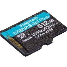 Флеш карта microSDXC 512Gb Kingston SDCG4/512GbSP Canvas Go! Plus V30 A2 w/o adapter