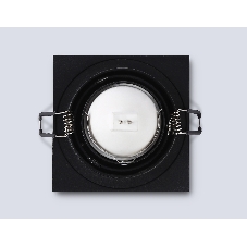 Встраиваемый точечный светильник Ambrella light TN102828 BK/BK черный/черный GU5.3 92*92*50