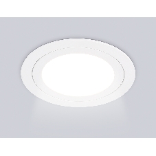 Светильник Ambrella light TN6601 WH белый IP44 GX53 max 15W D110*23