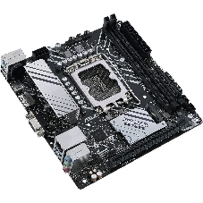 Материнская плата ASUS PRIME H610I-PLUS D4-CSM, LGA 1700, Intel H610, 2xDDR4, 4xSATA, 1xM.2 PCIe 3.0 x4, 1xPCIe 4.0 x16, 1xHDMI, 1xDP, 1xVGA, 2xUSB-A 3.2 Gen 1, 2xUSB-A 2.0, 1x 1Gb LAN, 3x3.5 мм, 7.1, Mini-ITX