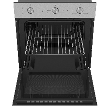 Шкаф духовой электрический Maunfeld AEOC6040S, 60л, дверца с 3 стеклами, нержавеющая сталь