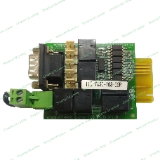 Релейная карта POWERCOM AS400 mini, сухие контакты с гальванической развязкой, для ИБП серий MAS/MRT/MAC./Powercom AS400 mini dry contact I/O card for MAS/MRT/MAC.