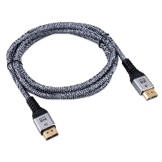Кабель DisplayPort Cablexpert CCP-DP16K-2M, 20M/20M, v2.1, 16K, медь, тройной экран, позол.контакты, нейлон.оплетка, метал.коннекторы, 2м, черный, коробка