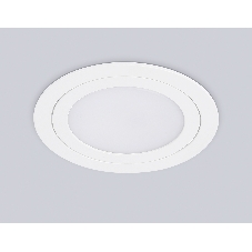 Светильник Ambrella light TN6601 WH белый IP44 GX53 max 15W D110*23