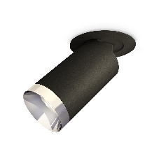 Светильник Ambrella Light XM6323202 SBK/PSL черный песок/серебро полированное MR16 GU5.3 (A2242, C6323, N6132)