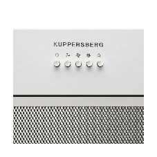 Вытяжка встраиваемая KUPPERSBERG High-Tech Inpush 60 W белый, 57.5 см, 780 куб. м/ч, 62 дБ