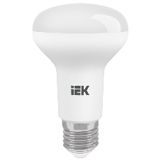 Лампа светодиодная IEK LLE-R63-8-230-40-E27 ECO R63 8Вт 4000К белый E27 720лм 230-240В
