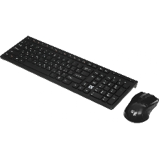 Комплект клавиатура+мышь Defender Columbia C-775 беспроводной, USB, 1600 DPI, чёрный