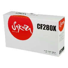 Картридж лазерный Sakura CF280X для HP LJ 400M/401DN,M425, черный, 6900 к.