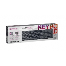 Клавиатура проводная Defender Daily HB-162, USB, черный