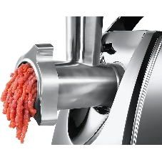 Мясорубка электрическая Bosch MFW67440 черный, 2000 Вт, 3.5 кг/мин, реверс, защита от перегрузки, насадки - 4