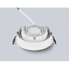 Светильник Ambrella light TN6601 WH белый IP44 GX53 max 15W D110*23