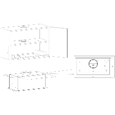 Вытяжка встраиваемая KUPPERSBERG High-Tech Inpush 60 W белый, 57.5 см, 780 куб. м/ч, 62 дБ