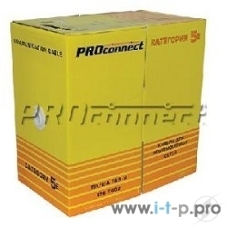 Кабель PROconnect Кабель FTP cat.5e 4 пары (305м) 0.51 мм