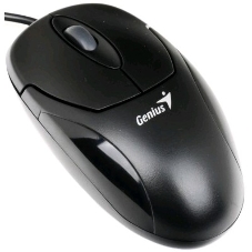 Мышь проводная Genius XScroll V3 черный, 1000 dpi, USB, кнопки - 3