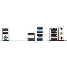 Материнская плата Gigabyte B550M K, AM4, AMD B550, 4xDDR4, 4xSATA, 2xM.2, 1xPCIe 4.0 x16, 1xPCIe x1, 1xHDMI, 1xDP, 1x 1Gb LAN, 4xUSB-A 3.2 Gen 1, 4xUSB-A 2.0, 3x3.5 мм, 7.1, mATX