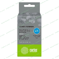 Картридж ленточный Cactus CS-M21-750595GN белый шрифт, зеленый фон (19.1 мм, 6.4 м) для Brady BMP21-PLUS, BMP21-LAB