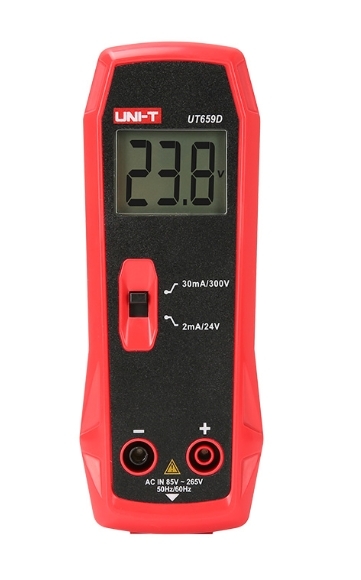 Тестер светодиодов UNI-T UT659D Выходное напряжение (24В; 300В); Выходной ток (2 мА; 30 мА); Непрерывность Выходное напряжение: 5 В (постоянный ток); Измерение сопротивления: 0~99,9 Ом; Диапазон входного сигнала (от 85 В до 265 В при 50/60 Гц); Функция подсветки