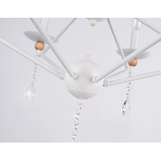 Светильник Ambrella light TR9596/6 WH белый E14/6 max 40W D660*880