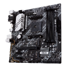 Материнская плата ASUS PRIME B550M-A/CSM, AM4, AMD B550, 4xDDR4, 4xSATA, 2xM.2, 1xPCIe 4.0 x16, 1xPCIe 3.0 x16, 2xPCIe 3.0 x1, 1xVGA, 1xDVI, 1xHDMI, 1x1Gb LAN, 2xUSB-A 10Gbps, 4xUSB-A 5Gbps, 3x3.5 мм, 7.1, mATX
