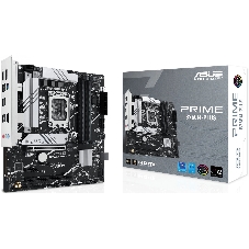 Материнская плата ASUS PRIME B760M-PLUS, LGA1700, Intel B760, 4xDDR5, 4xSATA, 2xM.2, 1xPCIe 4.0 x16, DisplayPort, HDMI, 1x2.5Gb LAN, 3x3.5 мм, 7.1, microATX
