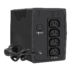 Источник бесперебойного питания ExeGate Power Smart ULB-1000.LCD.AVR.4C13 1000VA/550W, LCD, AVR, 4*C13, черный