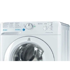 Стиральная машина Indesit BWSB 61051 WWV белый, загрузка фронтальная 6 кг, 1000 об/мин., класс: А