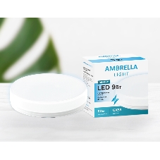 Лампа cветодиодная 253094 LED GX53-PR 9W 4200K (75W) 175-250V