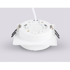 Светильник Ambrella light TN52421 WH/FR белый/белый матовый GX53 max 12W 105*105*45