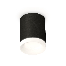 Светильник Ambrella Light XS7422024 SBK/FR черный песок/белый матовый MR16 GU5.3 (C7422, N7165)