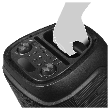Колонка портативная SVEN PS-800 черный 100W 2.0 BT 10м 4400mAh