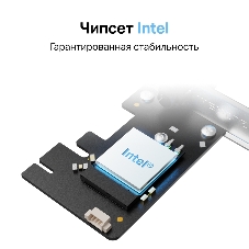 Сетевой адаптер Wi-Fi + Bluetooth Mercusys MA80XE AX3000 PCI Express (ант.внеш.несъем.) 2ант.