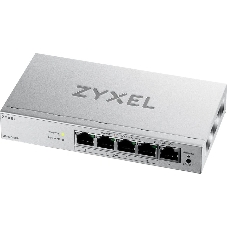Коммутатор ZYXEL GS1200-5HPV3-EU0101F, 5×1 Гбит/с, 4×PoE+, 68 Вт, управляемый