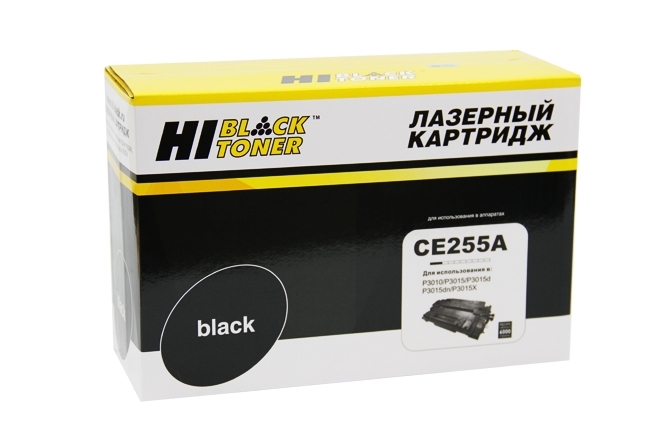 Картридж HP LJ P3015 (Hi-Black) CE255A, 6K      