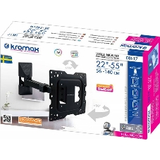 Кронштейн Kromax DIX-17 BLACK (для LED/LCD телевизоров 22