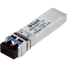 Трансивер D-Link 432XT/B1A SFP+ с 1 портом 10GBase-LR с поддержкой DDM для одномодового оптического кабеля (до 10 км)