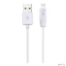 Кабель USB HOCO X1 Rapid, USB - Lightning, 2.1А, 1м, белый