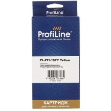 Картридж струйный ProfiLine PL-PFI-107Y для принтеров Canon IPF670/IPF680/IPF685/IPF770/IPF780/IPF785 с чернилами Yellow