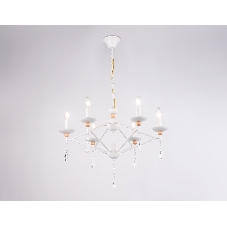 Светильник Ambrella light TR9596/6 WH белый E14/6 max 40W D660*880
